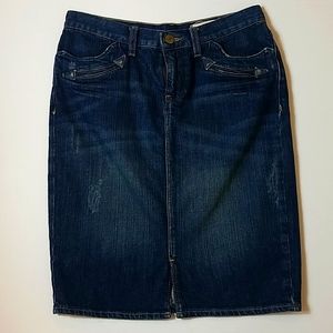 Ralph Lauren polo size 2 blue denim mini-skirt